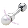 Pearl - White Upper Ear Stud